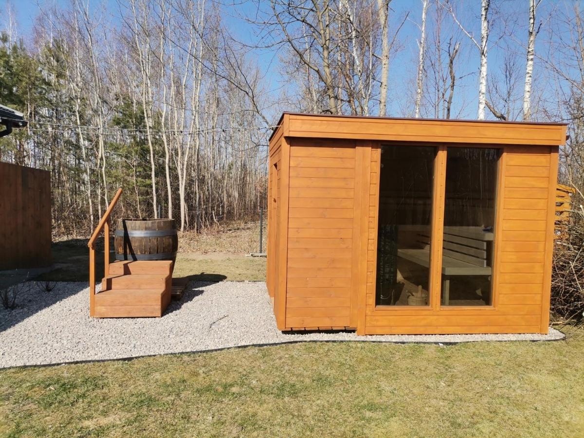 Dziki Zakatek Piskornia Dom Z Sauna Piskornia (Masovia) Exterior foto